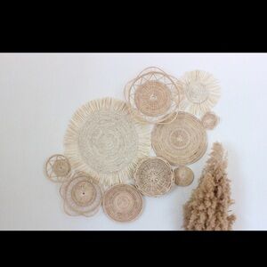 Boho Woven Wall Decor Set